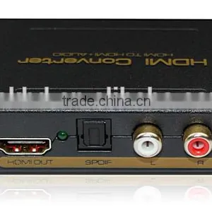 Mini HDMI Audio Extractor RCA 3.5mm R/L --Support HDCP thumbnail-3