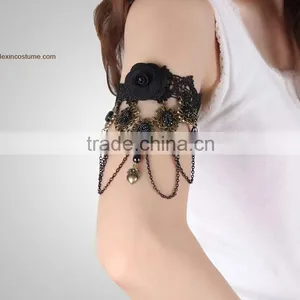 Party Accesories Lace Lolita Upper Arm Armlet Tassel Chain Cheap Cuff Bracelets thumbnail-3