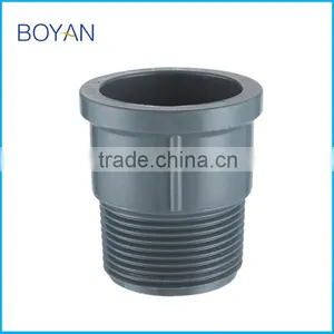China Manufacture Plastic Pipe Fitting Pvc Male Adapter thumbnail-1