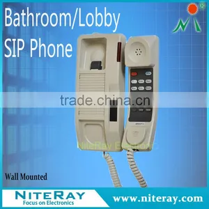 Slim Telephone Wall Mounted Hotel Phone With ip thumbnail-1