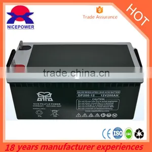 General Maintenance Type and 12v Voltage VRLA AGM Battery 12V 200AH Deep Cycle thumbnail-2