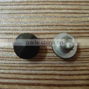 8mm Metal Rivet Round Rim Black Jean Rivet thumbnail-1