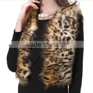 High Quality Leopard Pattern Women Sleeveless Vest thumbnail-3