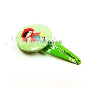 Printed Metal Hair Clip thumbnail-1