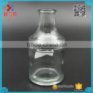 Wholesale 200ml Decorative Round Glass Wine Bottle thumbnail-1