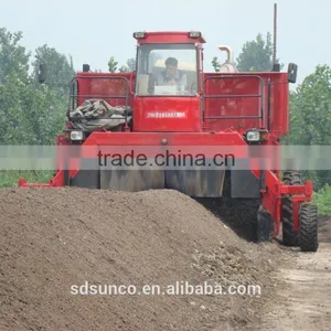6-Cylinder Driven Self-propelled Compost Mixing Machine/ Fertilizer Compost Making Machine,top Quality Compost Turner ZF950 thumbnail-1