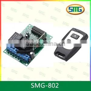 12V DC Wireless 2ch rf Relay Control Receiver SMG-802 thumbnail-1