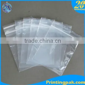 Low Density PE Promotion Die Cut Childproof Zip Lock Transparent Bag thumbnail-3