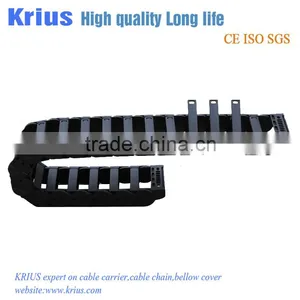 Side Open,All-in-One,Drag Chain,Piecen Type and PA66(nylon),PA66(Nylon) Material Flexible Cable Track thumbnail-1