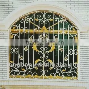 Top-selling Modern Wrought Iron French Window Design thumbnail-1