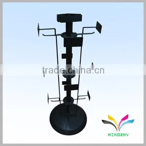 Flooring Stand Metal Black Greeting Card Display Stands thumbnail-1