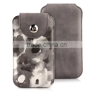 Universal Soft PU Smart Phone Pouch Bag thumbnail-2