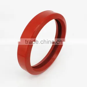 5" Grooved Coupling Gasket, Concrete Rubber Seal Pipe Fitting Groove Coupling thumbnail-1