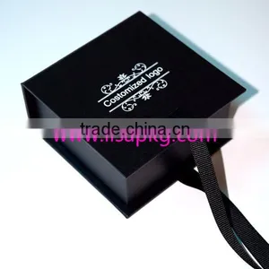 Free Sample Black Custom Chipboard Gift Paper Box thumbnail-3