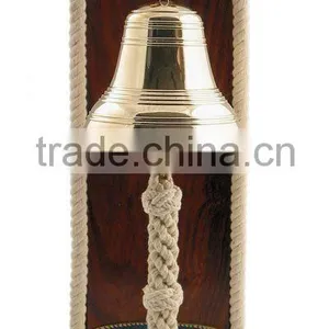 Bell on Timber Plaque Welcome Aboard thumbnail-1