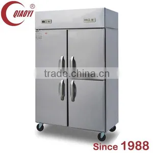C2 Series 900L Four Door Stainless Steel Dual Temperature Refrigerator thumbnail-4