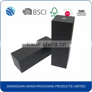 Black Hot Stamp Cardboard Packaging Box for Wine thumbnail-4