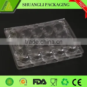 High Quality Clear Transparent Plastic Quail Egg Cartons for Sale thumbnail-1