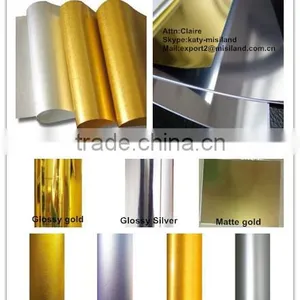 Inkjet Metallic Film, Inkjet Gold/silver Film, 125um, PET Material, for Inkjet Printers thumbnail-6