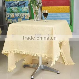 Beautiful PVC Garden Table Cover With Tassel Fringe thumbnail-1