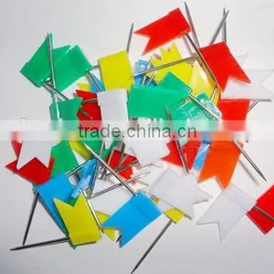 Flag Shape Pins Thumb Tack, Painting Pins,drawing Pins ,map Pin thumbnail-2