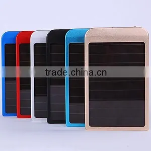 2600mah High Capacity Portable Solar Rechargeable USB Power Bank External Battery Charger Pack for Cellphone thumbnail-1