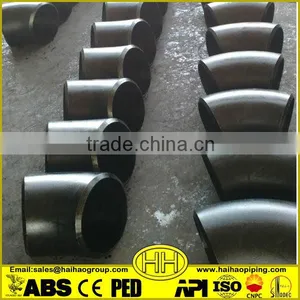 China Supplier ASTM A234 WPB Carbon Steel Fitting 90 Degree Elbow With ISO Certificate thumbnail-2