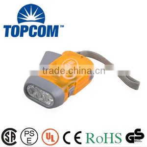 3 Powerful Dynamo Led Multi-function Dynamo Flashlight thumbnail-1
