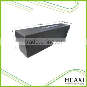 Long Rectangle Black Cardboard Box for Eyeglasses thumbnail-2