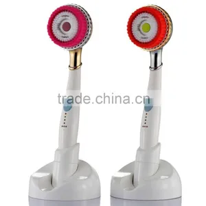 3 in 1 Beauty Care Massage Multifunction Electric Face Cleansing Brush, Skin Care Face Massager thumbnail-1