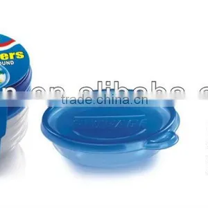 9.5oz 280ml Plastic Lunch Box Square Container Take Away Box thumbnail-1
