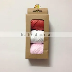 Red White Twisted Paper Twine thumbnail-3