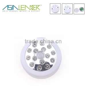 New 15LED Circle Type PIR Motion Sensor Working Light thumbnail-1