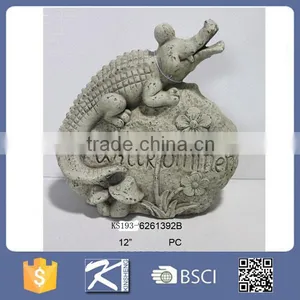 Garden Decorative Mgo Crocodile Statues thumbnail-1