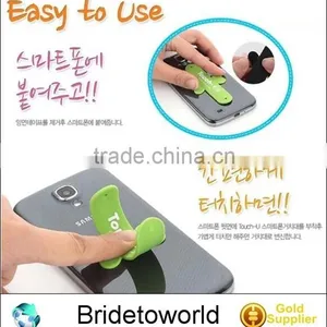 Factory Supply Hot Touch U Silicone Smart Phone Stand Holder Stand Mount thumbnail-2