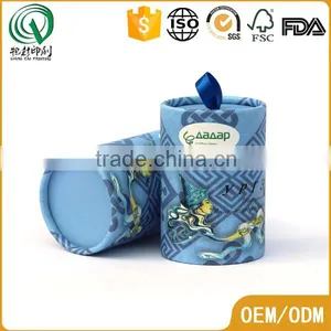 Handmade Round Small Rolled Edge Paper Cardboard Tubes Push up Paper Tubes With Ribbon thumbnail-4