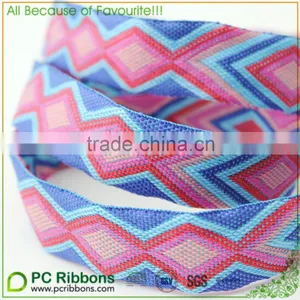 2.5cm Custom Embroidered Woven Jacquard Ribbon Purse Frame thumbnail-1