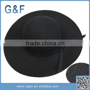 Super Grade Felt Hat Blank Soft Wide Brim Felt Hat thumbnail-4
