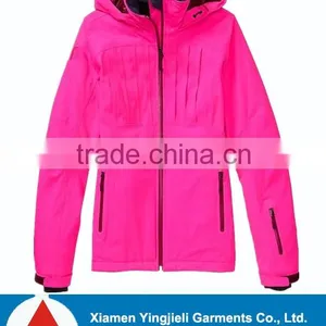 Ladies Hi Vis Softshell Jacket thumbnail-1