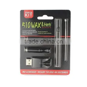2016 New 510 Dry Herb Pen Dry Herb Vaping Blister Kit thumbnail-2