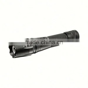 868 XM-L T6 LED Rechargeable Aluminum Zoomable Telescopic Flashlight thumbnail-4