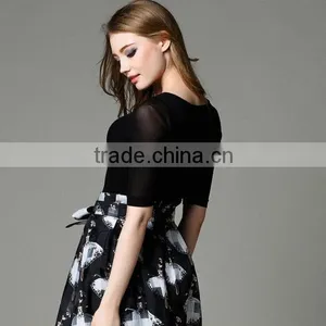 Black Dress Long Sleeve Womens With Sexy Style thumbnail-1