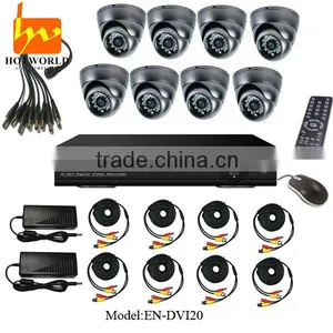 Outdoor Standalone H.264 CCTV Camera DVR Kit /8ch Dvr Kit thumbnail-4