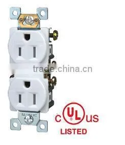Standard Duplex Receptacle With Tamper Resistant 125V SELF-GROUNDING thumbnail-1