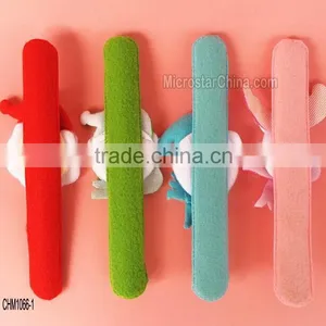 Christmas Party Giftt Promotional Christmas Custom Slap Bracelets thumbnail-2