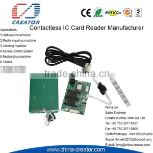 Access Security System USB Interface RFID Contactless Card Reader thumbnail-1