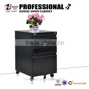 ODM &OEM Mobile Storage 3 Drawer Pedestal Filing Cabinet thumbnail-1