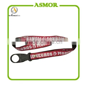 Polyester Silk-screen Printed Belt Clip Lanyards thumbnail-1