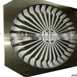 Plastic Disposable Fork Molds Plastic Tableware Molds thumbnail-3