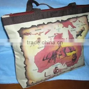 2015 New Design Recycled Printed Cotton Canvas Bags/cotton Tote Bags thumbnail-2
